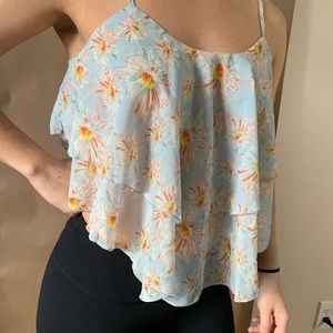 Floral Crop Top